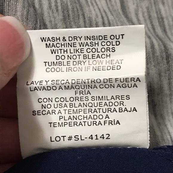 GT PERFORANCE / Blue & Gray Scrub Top Size L - Picture 6 of 10